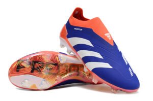 Adidas Predator 24 FG vermelho azul branco