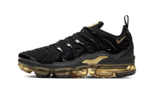 Nike Air VaporMax Plus Preto Dourado Metálico