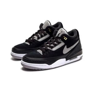 Jordan Air Jordan 3 Tinker preto e branco