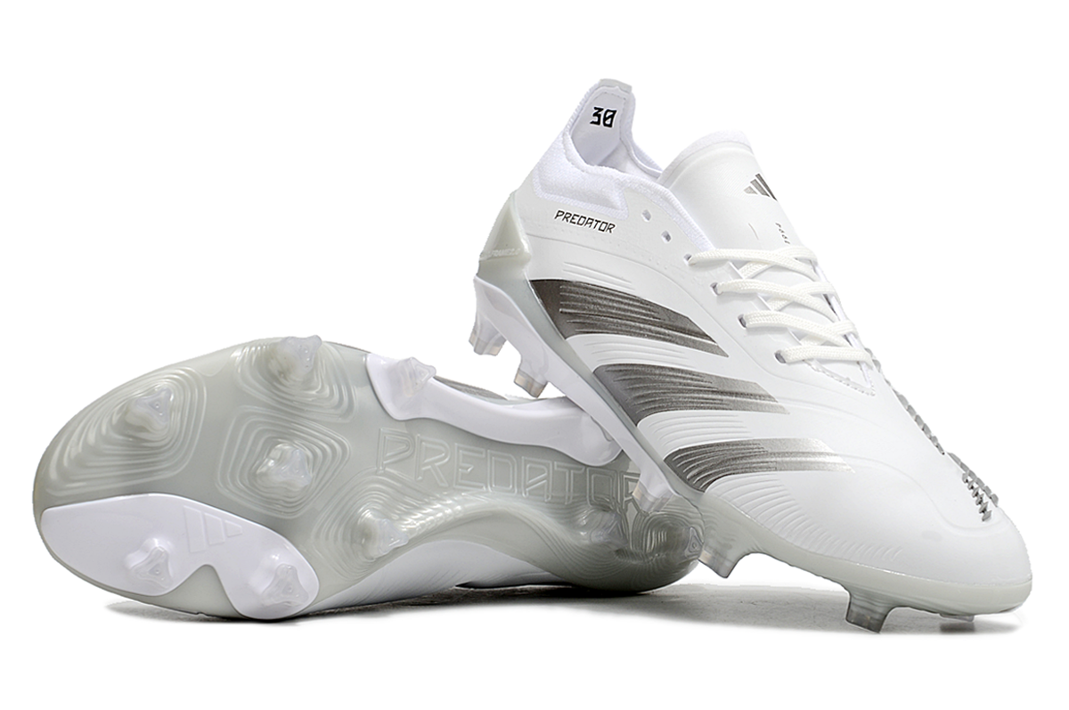 Adidas Predator 24 FG Branco Cinza - Imagem 2