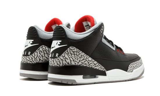 Air Jordan 3 Retro High OG 'Cimento Preto' 854262-001 - Imagem 2