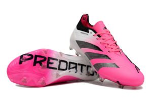 Adidas Predator 24 FG rosa e preto