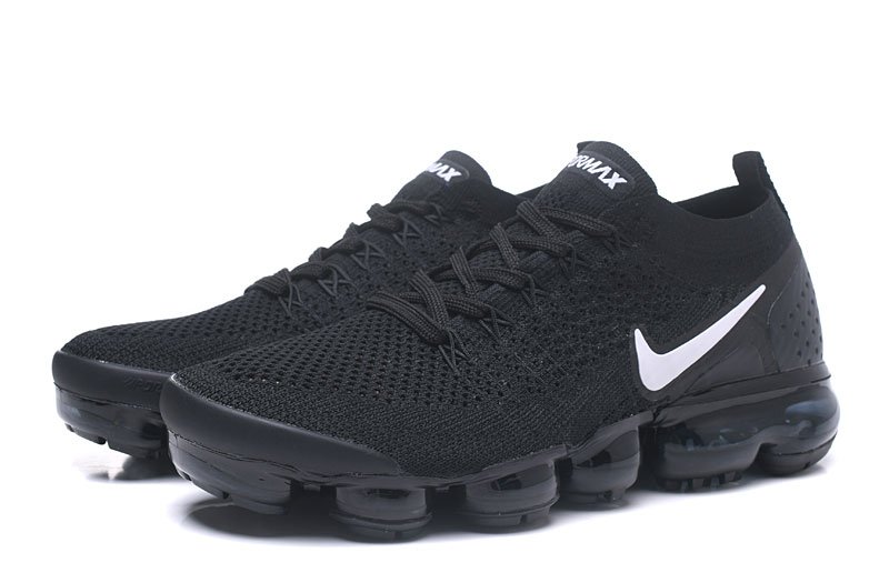 Nike Air VaporMax 2 Preto Branco - Imagem 2