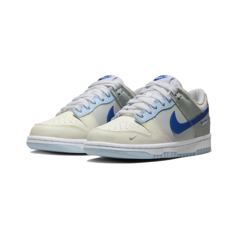 Nike Dunk Low marfim hiper royal - Imagem 3
