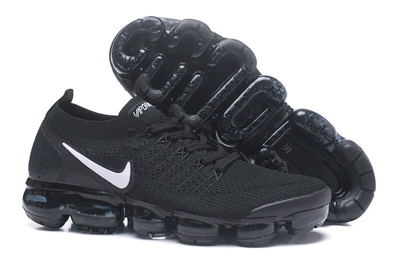 Nike Air VaporMax 2 Preto Branco - Imagem 3