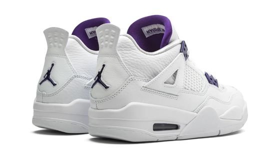 Jordans 4 Retro Roxo Metálico CT8527-113-118 - Imagem 3