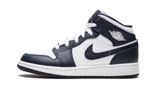 Air Jordan 1 Mid GS “Obsidian” 554725-174
