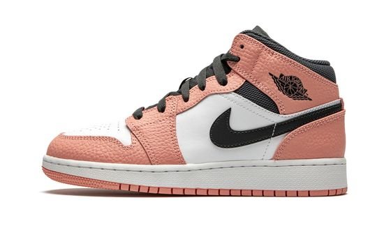 Air Jordan 1 Mid Rosa Quartzo 555112-603