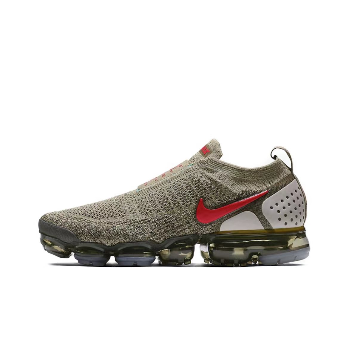 Nike Air VaporMax Moc 2 Neutral Olive Habanero Red - Imagem 2