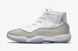 Jordan 11 Retro Branco Prata Metálico