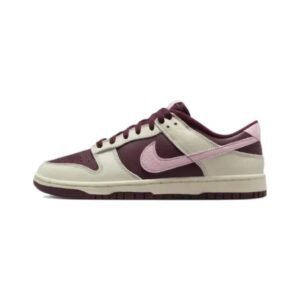 Nike Dunk Low "Marrom Noite" e Rosa Claro Médio
