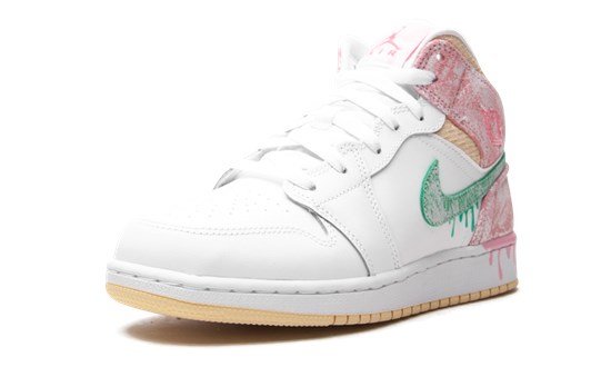 Air Jordan 1 Mid SE GS “Ice Cream”DD1666-100 - Imagem 4