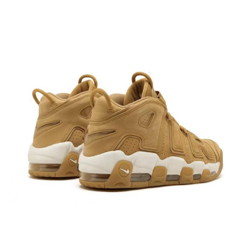 Nike Air More Uptempo Quilted Wheat Gum Light Brown (W) - Image 3