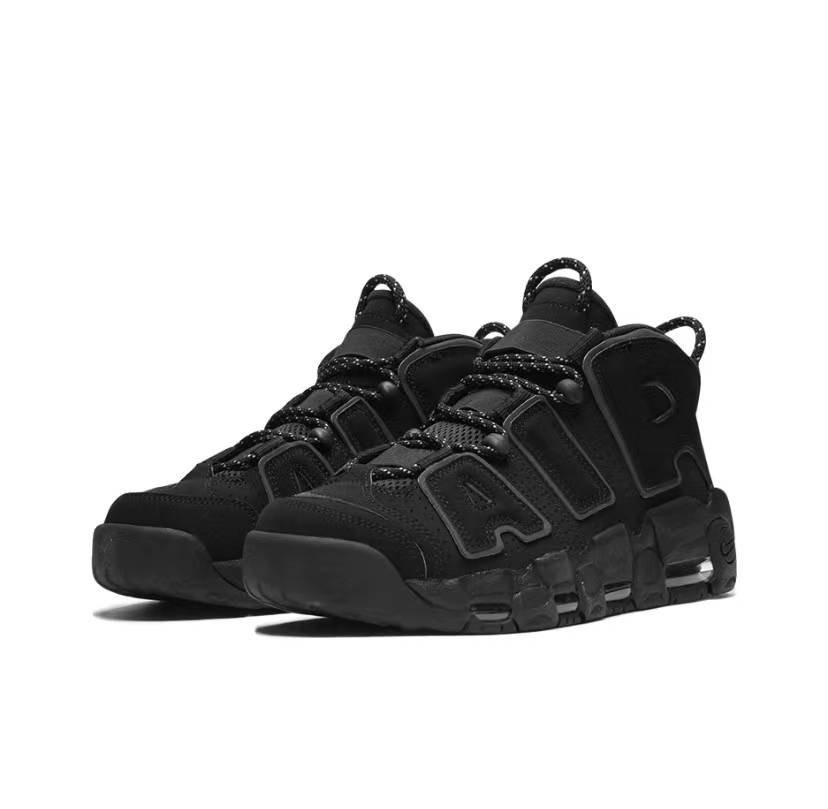 Nike Air More Uptempo Preto Refletivo (2018) - Image 4