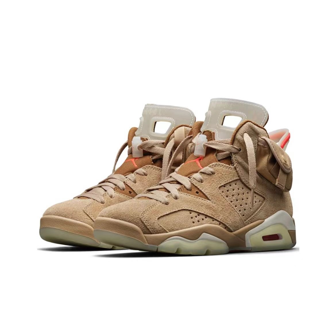 Nike Air Jordan 6 Retro Travis Scott British Khaki - Imagem 2