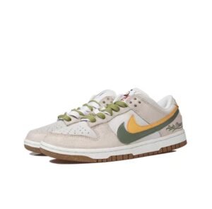Nike Dunk Low Bege Verde