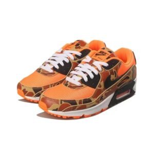 나이키 에어맥스 90 camuflagem de pato laranja
