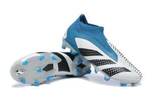 Chuteiras Adidas Predator 23 FG Azul e preta