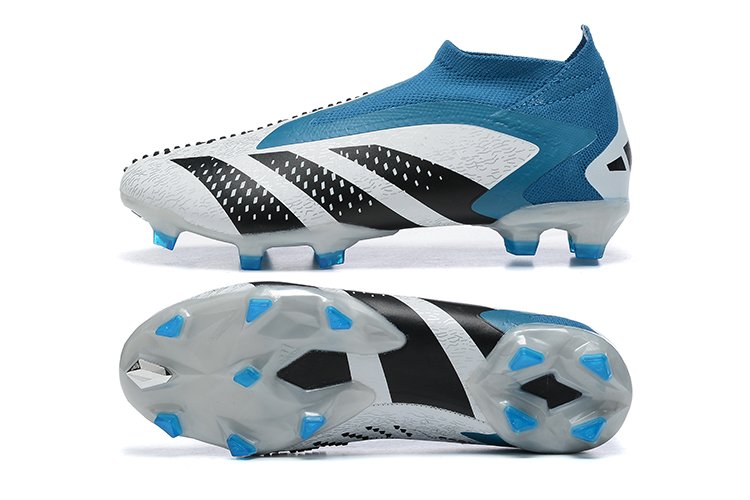 Chuteiras Adidas Predator 23 FG Azul e preta - Imagem 2