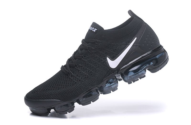 Nike Air VaporMax 2 Preto Branco - Imagem 6
