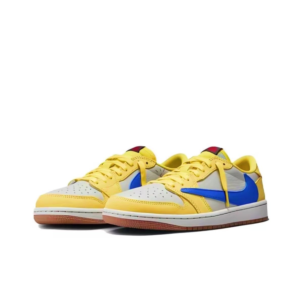 Travis Scott x Jordan Air Jordan 1 Low OG Amarelo Canário - Imagem 2