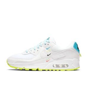 Air Max 90 Vermelho Amarelo Azul Verde Preto Gancho