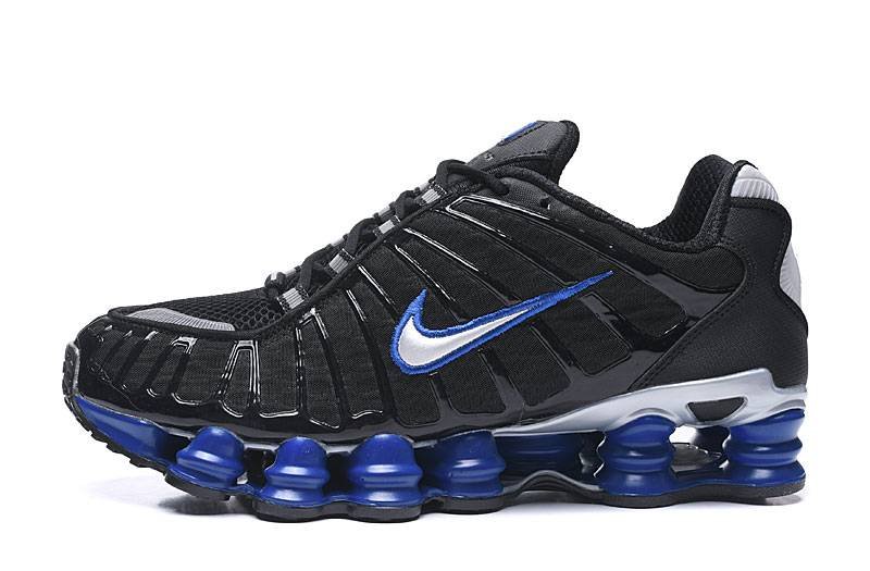 Nike Shox TL Preto Branco Azul - Image 2
